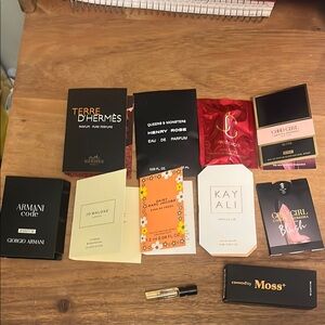 10 Designer Fragrance Samples